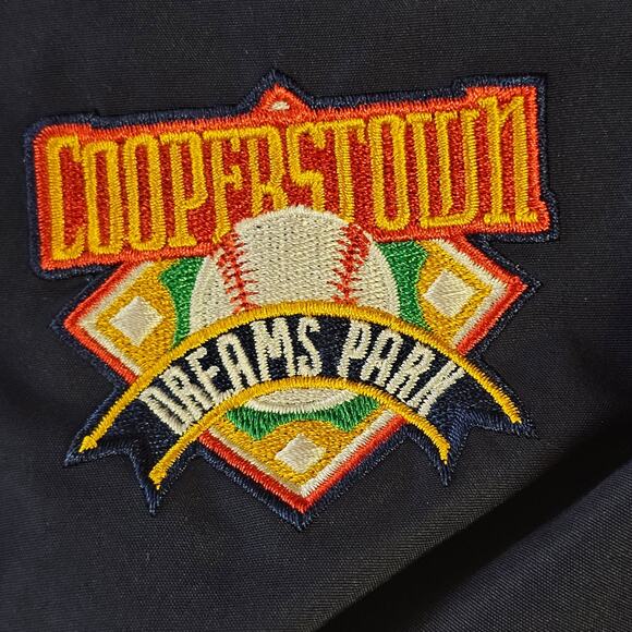 Cooperstown Dream Park Men's Short Sleeve Windbreaker Jacket Size Medium MLB - Picture 3 of 9